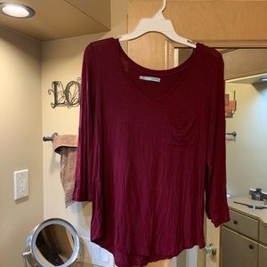 Maurices Maroon Top